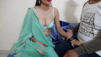 Sara's first encounter with her Devar's big cock in Indian roleplay