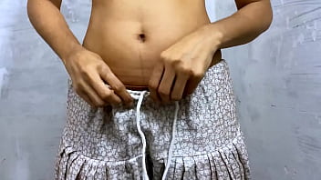 Sexy Indian housewife enjoys pussy fuck in bathroom