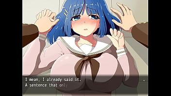 Romantic classroom confession in Hentai game